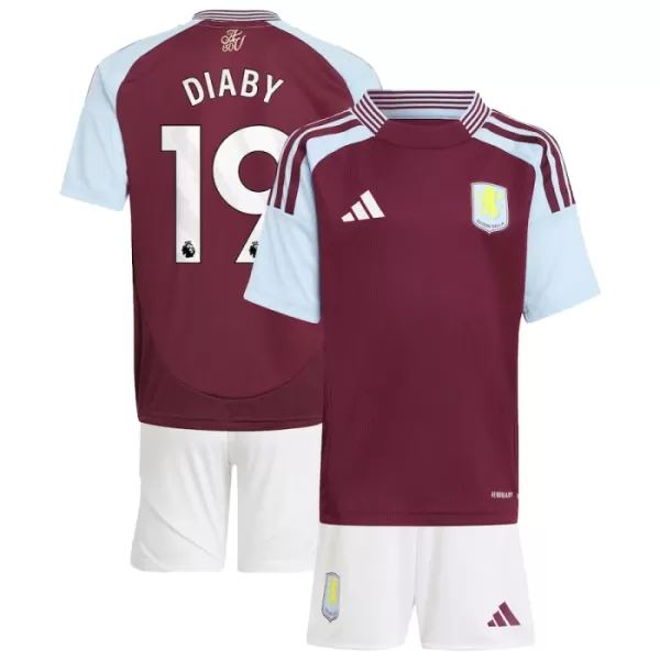 Aston Villa Diaby 19 Virallinen Kotipelipaita Lapset 2024/25