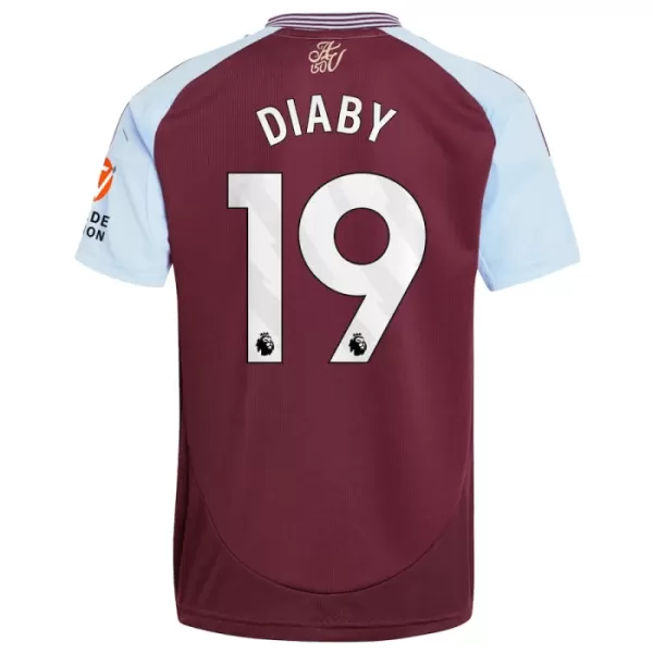 Aston Villa Diaby 19 Virallinen Kotipelipaita Miehet 2024/25