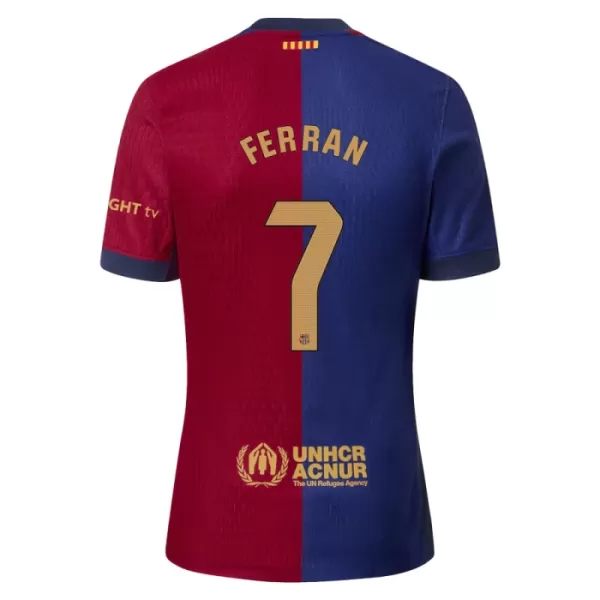 FC Barcelona Ferran Torres 7 Virallinen Kotipelipaita Miehet 2024/25