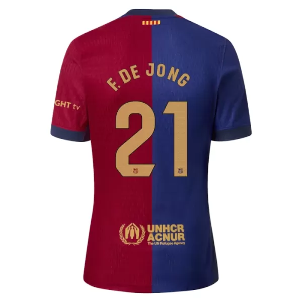 FC Barcelona Frenkie de Jong 21 Virallinen Kotipelipaita Miehet 2024/25