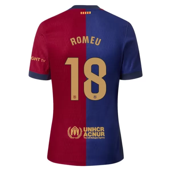 FC Barcelona Romeu 18 Virallinen Kotipelipaita Miehet 2024/25