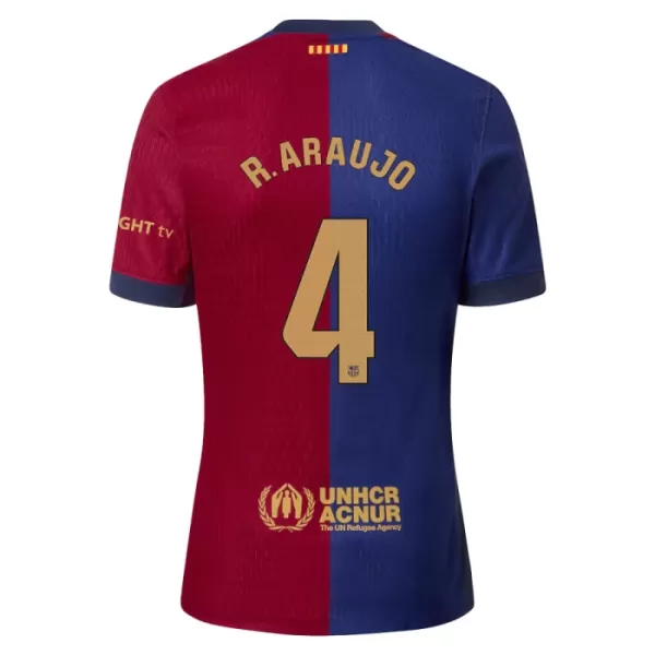 FC Barcelona Ronald Araujo 4 Virallinen Kotipelipaita Lapset 2024/25