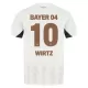 Bayer 04 Leverkusen Florian Wirtz 10 Virallinen Vieraspelipaita Lapset 2024/25