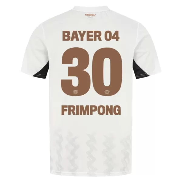 Bayer 04 Leverkusen Jeremie Frimpong 30 Virallinen Vieraspelipaita Lapset 2024/25