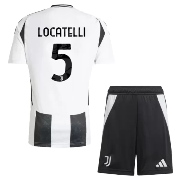 Juventus Locatelli 5 Virallinen Kotipelipaita Lapset 2024/25