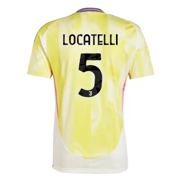 Juventus Locatelli 5 Virallinen Vieraspelipaita Lapset 2024/25