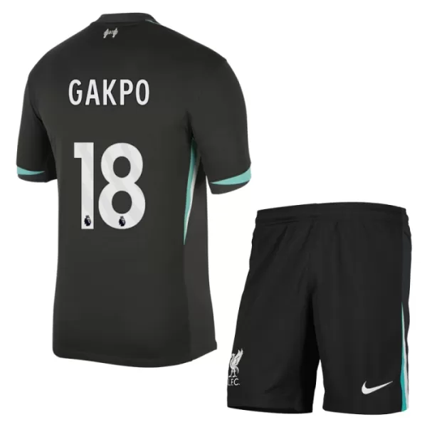 Liverpool Cody Gakpo 18 Virallinen Vieraspelipaita Lapset 2024/25