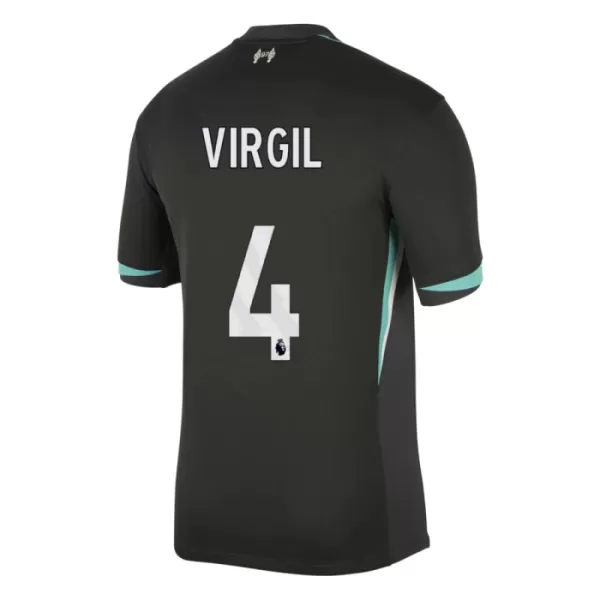 Liverpool Virgil van Dijk 4 Virallinen Vieraspelipaita Miehet 2024/25