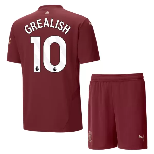 Manchester City Jack Grealish 10 Virallinen Kolmas Pelipaita Lapset 2024/25