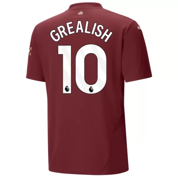 Manchester City Jack Grealish 10 Virallinen Kolmas Pelipaita Lapset 2024/25