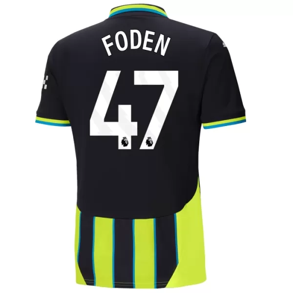 Manchester City Phil Foden 47 Virallinen Vieraspelipaita Lapset 2024/25