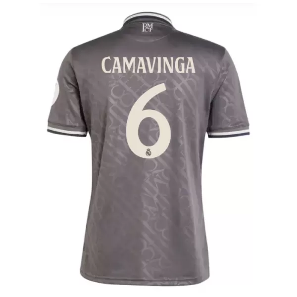 Real Madrid Eduardo Camavinga 6 Virallinen Kolmas Pelipaita Miehet 2024/25