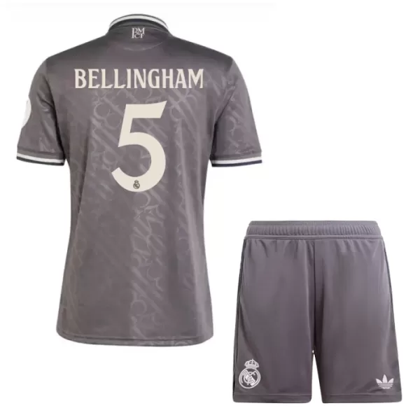 Real Madrid Jude Bellingham 5 Virallinen Kolmas Pelipaita Lapset 2024/25