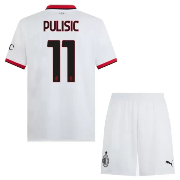 AC Milan Christian Pulišić 11 Virallinen Vieraspelipaita Lapset 2024/25