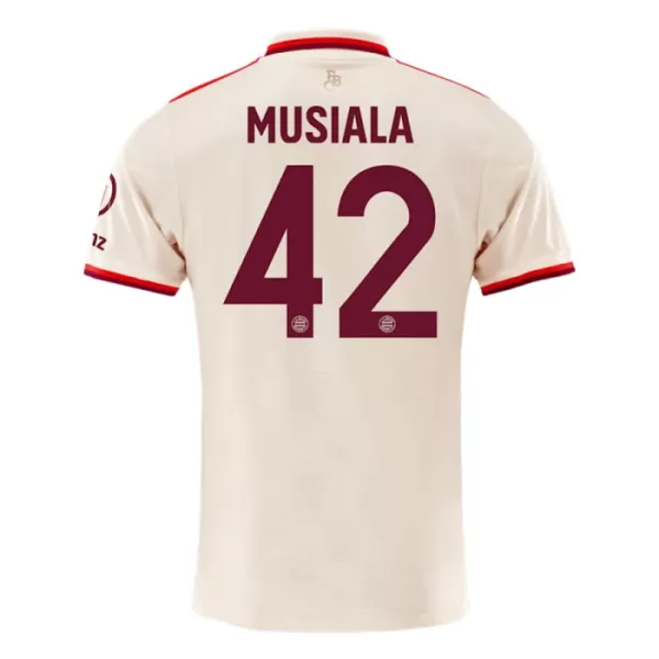 FC Bayern München Jamal Musiala 42 Virallinen Kolmas Pelipaita Lapset 2024/25