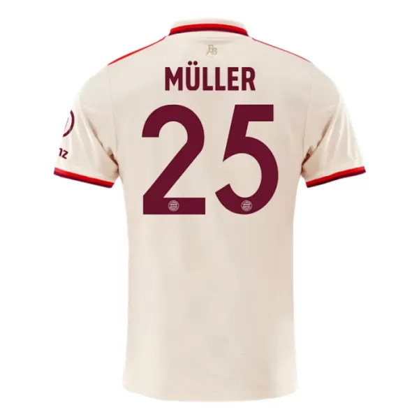 FC Bayern München Thomas Müller 25 Virallinen Kolmas Pelipaita Miehet 2024/25