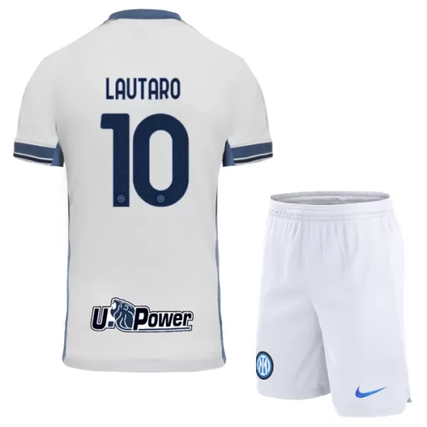 Inter Milan Lautaro Martínez 10 Virallinen Vieraspelipaita Lapset 2024/25