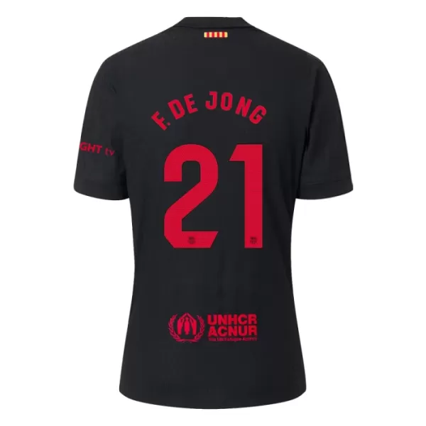 FC Barcelona Frenkie de Jong 21 Virallinen Vieraspelipaita Miehet 2024/25