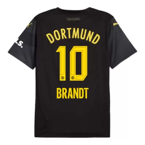 Borussia Dortmund Brandt 10 Virallinen Vieraspelipaita Lapset 2024/25