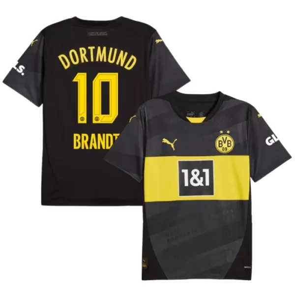 Borussia Dortmund Brandt 10 Virallinen Vieraspelipaita Miehet 2024/25