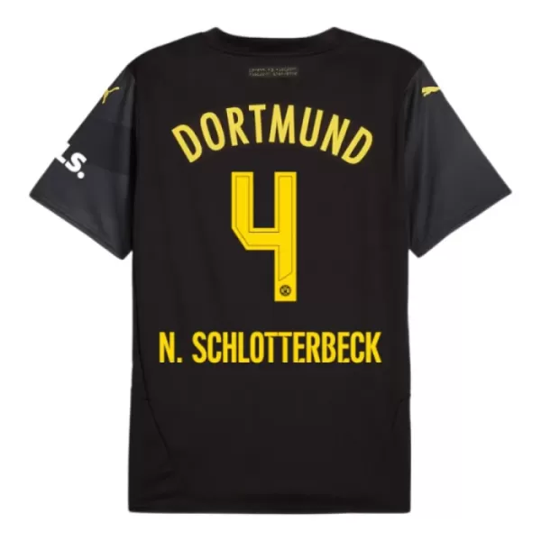 Borussia Dortmund N. Schlotterbeck 4 Virallinen Vieraspelipaita Lapset 2024/25