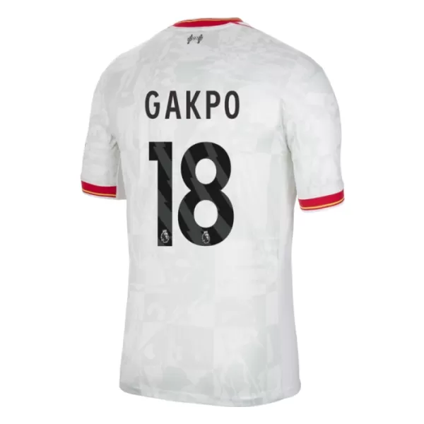 Liverpool Cody Gakpo 18 Virallinen Kolmas Pelipaita Lapset 2024/25