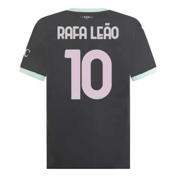 AC Milan Rafael Leão 10 Virallinen Kolmas Pelipaita Lapset 2024/25