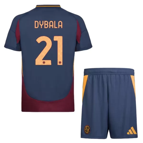 AS Roma Paulo Dybala 21 Virallinen Kolmas Pelipaita Lapset 2024/25