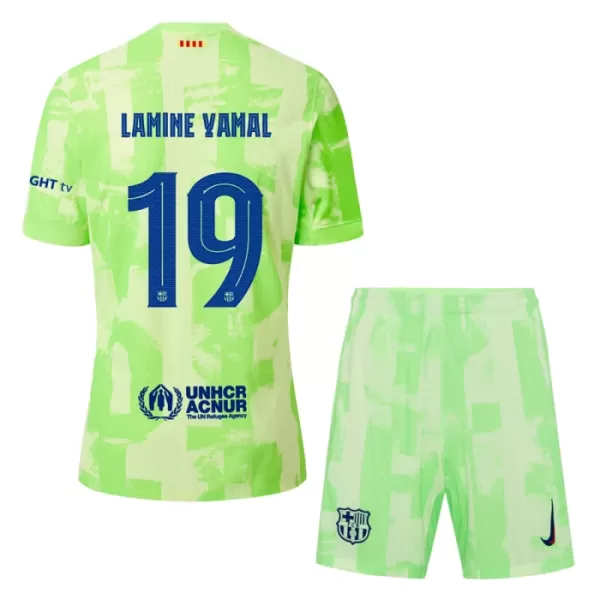 FC Barcelona Lamine Yamal 19 Virallinen Kolmas Pelipaita Lapset 2024/25