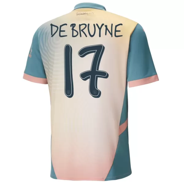 Manchester City Kevin De Bruyne 17 Virallinen Neljäs Pelipaita Lapset 2024/25