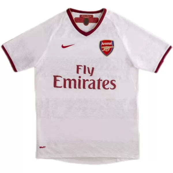 Arsenal 2007-08 Virallinen Vieraspelipaita Miehet Retro