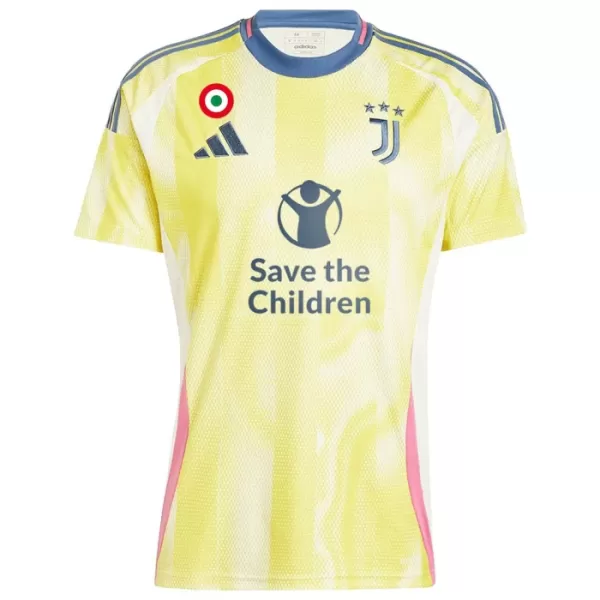 Juventus SaveChildren Virallinen Vieraspelipaita Miehet 2024/25