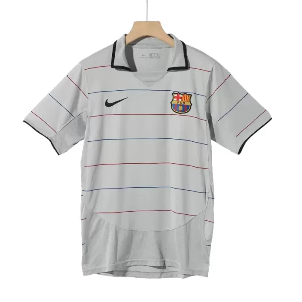 Barcelona 2003-04 Virallinen Vieraspelipaita Miehet Retro