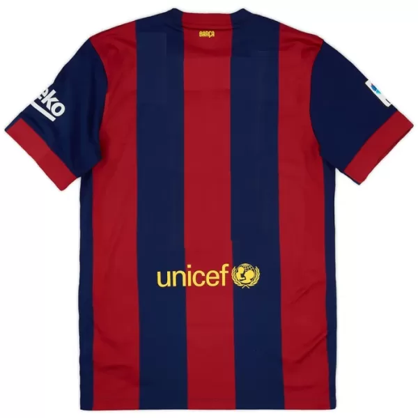 Barcelona 2014-15 Virallinen Kotipelipaita Miehet Retro