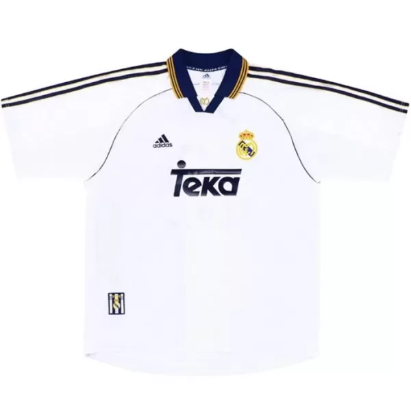 Real Madrid 1998-00 Virallinen Kotipelipaita Miehet Retro