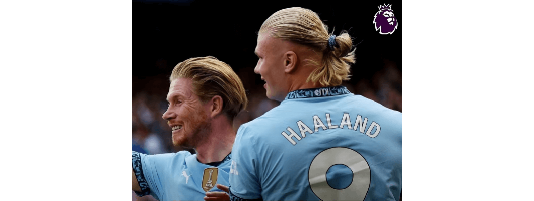 Haalandin 100 ottelun virstanpylväs Manchester Cityn uralla