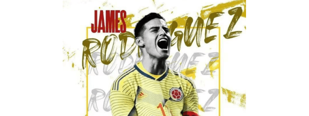 James Rodríguez johtaa Kolumbian uuteen kunniaan