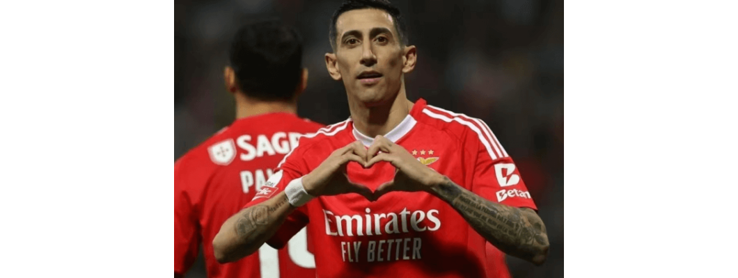 Di Maria teki kahdesti maalin ja vei Benfican liigacupin finaaliin